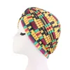 Nuove donne stampato floreale nodo cancro volant chemio cappello berretto sciarpa turbante testa berretto avvolgente cappello perdita di capelli accessorio cappello boemo