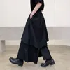 Pantaloni da uomo Pantaloni Moda 2023 Nero Irregolare Sstreetwear Giappone Patchwork Lunghezza Colore Caviglia Contrasto Striscia allentata