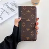 Ontwerper officiële LU portemonnee kaartsleuf telefoonhoesjes voor iPhone 15 14 13 12 11 Pro Max 18 17 16 15pro 14pro 13pro 12pro X XS 7 8 Plus luxe lederen standaardhoes met logodoos