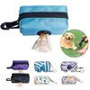 Dog Car Seat Covers Pet Poop Bag Holder Leash Attachment Adjustable Mini Travel Garbage Dogs Waste Bags Dispenser Cleaning Tools