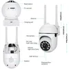 Caméras embarquées Caméras de surveillance WiFi 5G Caméra IP 5MP HD 1080P IR Vision nocturne couleur Protection de sécurité Motion CCTV Caméra extérieure