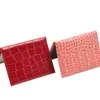 Card Holders Small Women's Wallet Female Crocodile Pattern Zipper Coin Purses Luxury Designer Holder Clutch Ladies Money Bags Handbags