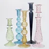 Candle Holders Flower Vase For Home Decor Table Nordic Glass Hydroponics Plants Vases Ornaments Modern Holder
