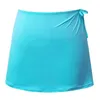 Swimwear Women Fashion Beach Vacation Bikini Skirt Solid Color LaceUp Mini Skirt Female Swim Bikini Bottom Hot Sale