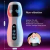 Nouveau masturbateur automatique vibrateur pour homme pénis Machine à fumer silicone vagin Masturbation tasse jeux de sexe pour adultes