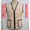 Gilets pour hommes hiver en peau de mouton fourrure mouton en peau de mouton épaissi chaud cuir laine gilet même Style pour hommes et femmes