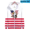 Sweats à capuche pour hommes Sweatshirts de luxe Independence Day Hommes Zipper Quatrième de juillet et pour femmes Mode Casual Top 3D Printz4q3lz3w Z44I