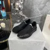 Top Nieuw merk Heren Damesontwerper Casual schoenen Klassiek Do-oude vuile schoenen Mid dubbele hoogte bodem trainers Lederen glitter gouden kwaliteit