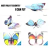 Wall Stickers 12pcs DIY Lifelike Creative PVC Multicolor 3d Butterflies For Refrigerator Furniture Window Home Decoration