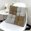 枕 /装飾的な40x40cmの正方形のスプライシング厚くなった椅子ホームキッチンオフィスパティオシートパッド非滑り止めスツールソファソファー