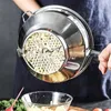 Ferramentas de vegetais de frutas de aço inoxidável batata ricer profissional manual de masher espremedor manual espremedor de alimentos ricer ricer ferramentas de cozinha multifuncionais 230511