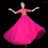 Stage Wear Otwarcie Dance Big Swing Spódnica 2023 Modern Chorus Costume Female Guzheng Adult