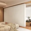 2 m di altezza creativo decorazioni per la casa bianco marrone organo carta schermo divisorio divisorio per ufficio deflettore pieghevole rimovibile