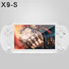 X9-S est utilisé pour la console de jeu portable rétro Lecteur vidéo à écran portable de 5,1 pouces avec caméra Mp4 prenant en charge TF
