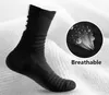 Sports Socks 3pairs/Lot Men's Socks Compression Stockings Breathable Basketball Sports Cycling Socks Moire Wicking High Elastic Tube Socks P230511