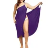 Cover-up pour femmes, écharpe de maillot de bain d'été, couverture de plage, Sarong, jupe Maxi, robe de plage, paréo, Bikini, enveloppement de maillot de bain