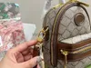 Designer in stile zaino Ophidia zaino mini tote di lusso borse g borse da donna da donna bookbag gushi
