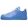 af1 off white nike air force 1 airforce travis scott one skeleton sneakers Blanc Noir Designer Chaussures Femmes Hommes Vert MCA Bleu Paisley LX UV Reactive Trainers