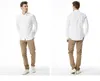 Mens Casual Shirts Men skjorta Brand Male High Quality Long Sleeve Gant Solid Color Plus stor storlek Black White Man Dress 3xl 230511 5H4W