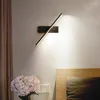 Lampy ścienne nowoczesne lampa kinkieta nocna 330 ° Regulowana regulacja lekki sypialnia salon LED Decor Home Decor