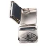 Smoking Pipes 70MM Silver White Metal Cigarette Box Exquisite Portable