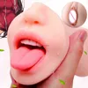 Derin boğaz gerçek ve ağız oral silikon erkek mastürbator yapay sextoy cep kedi seks oyuncakları erkekler için gerçekçi vajina