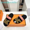 Oran Slides sandali firmati ultime pantofole da donna sandalo uomo nero di alta qualità 100% pelle di vitello piattaforma flip lavoro estate moda casual piattaforma spiaggia pantofola