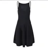 430 L 2023 Runway Dress Spring Summer Dress Brand Same Style Empire Crew Neck Sleeveless Black Womens Dress Fashion YL