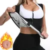 Shapers Women Women Sauna Shaper colete Thermo Sweat Shapewear Tampa de tanque de bolsa de emads Corpeito Corsário Corpo de Fitness Sports 2023