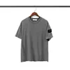 2023 T Shirt Mens Womens Designer T-shirt Stone printing Island Shirt Washed Old Vintage Arm Sleeve Logo Tshirt clothing
