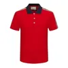 Camisa Polo Man Bordado de colarinho Fit Men Slim Stretch Cotton Mangas curtas macho