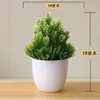 Decorative Flowers Garden Decor Artificial Plants Bonsai Small Tree Pot Fake Plant Potted Ornaments For Home Room Table Decoration