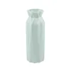 Vases En Plastique Fleur Vase Incassable Imitation Céramique Pot Origami Nordique Moderne Chambre Couloir De Mariage Décor