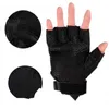 Sporthandschuhe Outdoor taktische Handschuhe Airsoft Sporthandschuhe Halbfinger Militärtyp Männer Kampfhandschuhe Jagd Schießhandschuhe Radfahren P230511