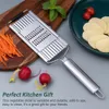 Fruit Vegetable Tools 4 in 1 Vegetable Slicer Shredder Grater Cutter Manual Fruit Carrot Potato Grater With Handle Multi Purpose Home Kitchen Tools 230511