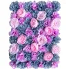 Decorative Flowers Artificial Rose Flower Wall Wedding Decoration Panels Home Decor Silk Walls Shopping Show Simulation