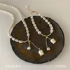 Halsband Herbst Glocke Orchidee Anhänger Süßwasser Perle Halskette Einzelne Halskette Mode Stil Schlüsselbein Kette frauen Sommer