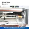 Zonesun Flexible Transportör Drivna rullar Multi Wedge V Belts Material Handling Utrustning Industriell transport ZS-FCV600