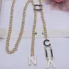 Fashion New Letter Pendant Necklaces 18K Gold Jewelry 2023 Designer Gifts Charm Necklace Family Couple Love Choker Classic Design Jewelry Wholesale