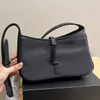 Bolso de diseñador Mujer Bolso de lujo Bolsos Bolso de mano Hombro Piel de becerro negro Diamante clásico Verano