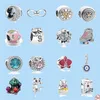 925 silver beads charms fit pandora charm Dangle Cup Cat Charms Bead Women