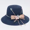 Cappelli larghi cappelli da spiaggia con cappello elastico Sun sottile sole femmina Summer Shade Bacino