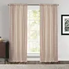 Curtain 1PC Blackout Curtains Boho Style Embroidered Thermal Insulated Privacy Protective For Bedroom Living Room 52w X 84l