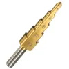 Robinets de cuisine HSS Triangle Shank Pagoda Pagoda Drill Bit de 4-12 / 4-20 / 4-32