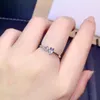 Clusterringen 925 Pure zilveren Chinese stijl Natuurlijke aquamarine dames luxe trendy eenvoudige ovaal verstelbare edelstenen ring fijne sieraden