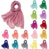 Scarves Oversize Chiffon Women Summer Shawl Sleeves Sun Protection Turban Wrap Scarf Beach Towel Bikini Cover Up Pareo Sarong Bandana