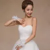 Five Fingers Gloves Korean Women Embroidery Lace Fingerless Artificial Flower Rhinestone Beaded Wedding Bridal Sunscreen Formal Short Mitten