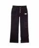 Jeans masculinos pernas largas impressão casual gráfico de hip hop streetwear y2k preto reto balar humano raro 230511