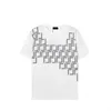 T-shirts de créateurs pour hommes T-shirt blanc Vêtements d'été Mode décontractée Lettre lâche T-shirt court