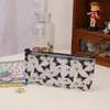 Chicas kawaii clear kuromi melody lápiz bolso niña kuromi accesorios impresos bolsos gran capacidad